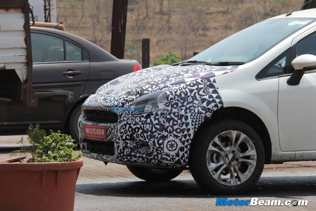 2014 Fiat Punto Facelift Front