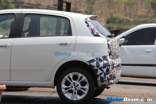2014 Fiat Punto Facelift Rear