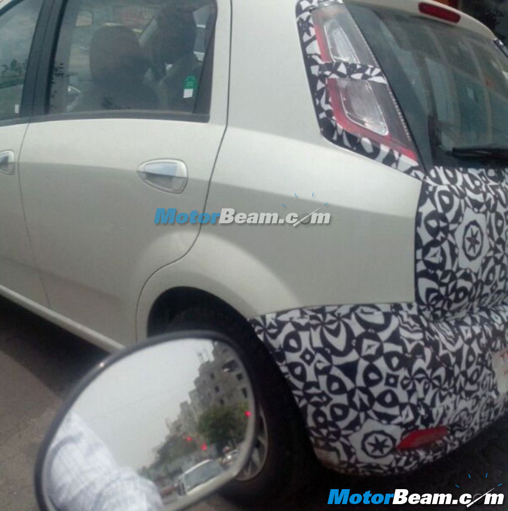 2014 Fiat Punto Facelift Tail Light