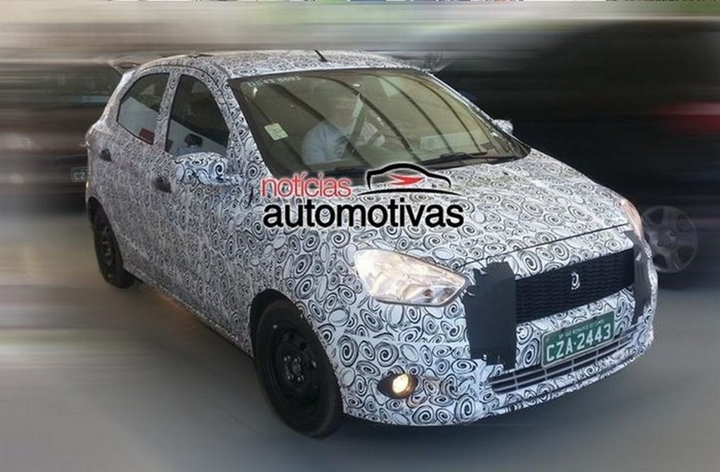 2014 Ford Figo Camouflaged