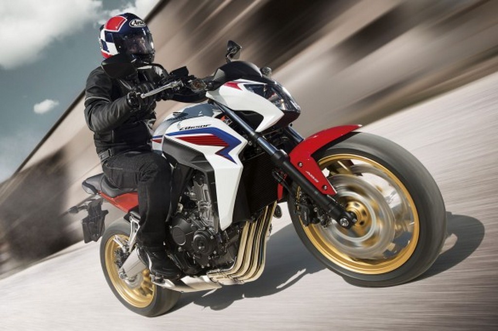 2014 Honda CB650F Action