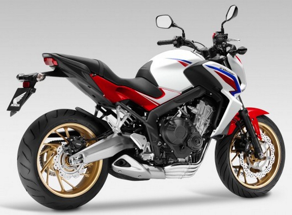 2014 Honda CB650F Rear Profile