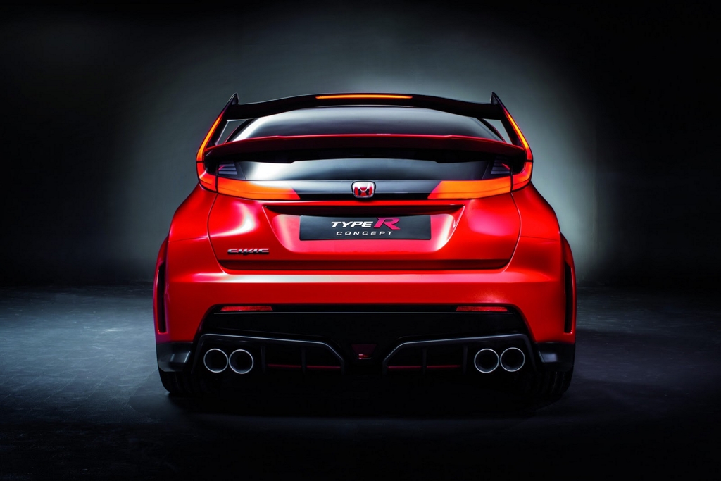 2014 Honda Civic TypeR Concept Rear