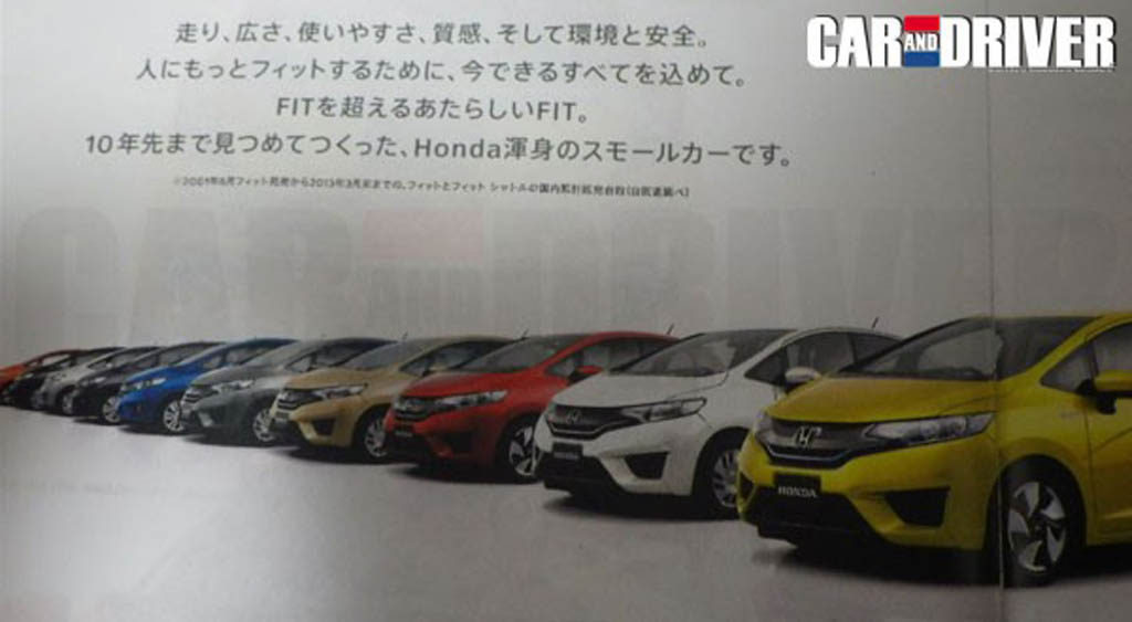 2014 Honda Jazz Colors