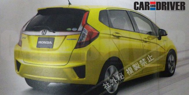 2014 Honda Jazz Rear