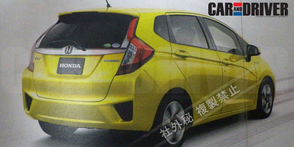 2014 Honda Jazz Rear