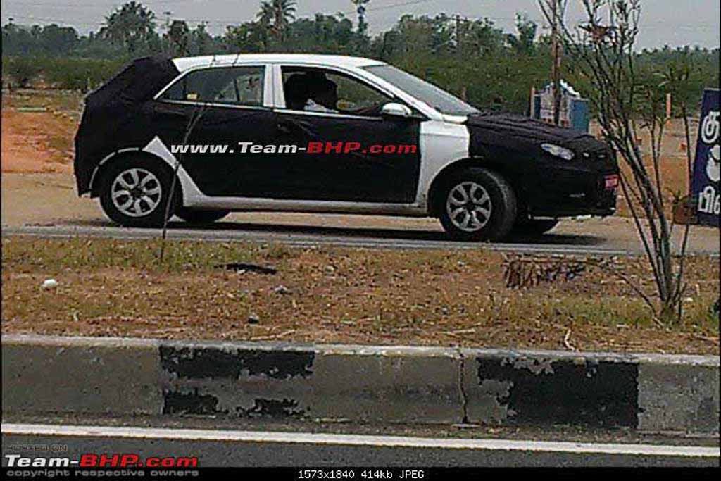 2014 Hyundai i20 Spy Image