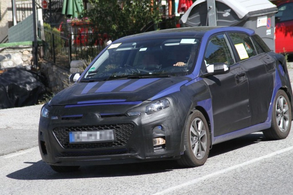 2014 Hyundai i20 Spyshots