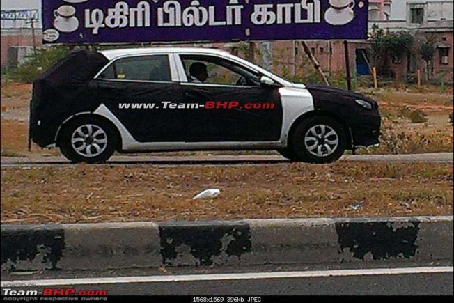 2014 Hyundai i20 Test Mule