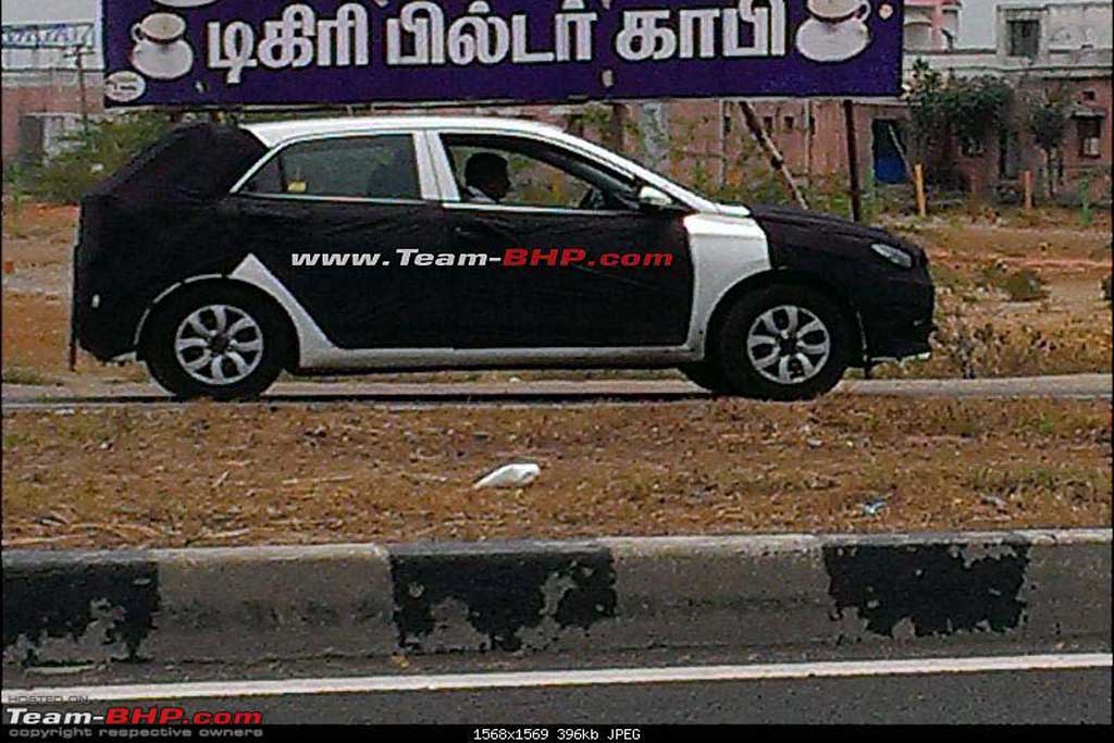 2014 Hyundai i20 Test Mule
