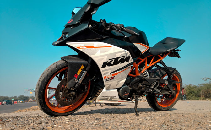 2014 KTM RC 390 Front