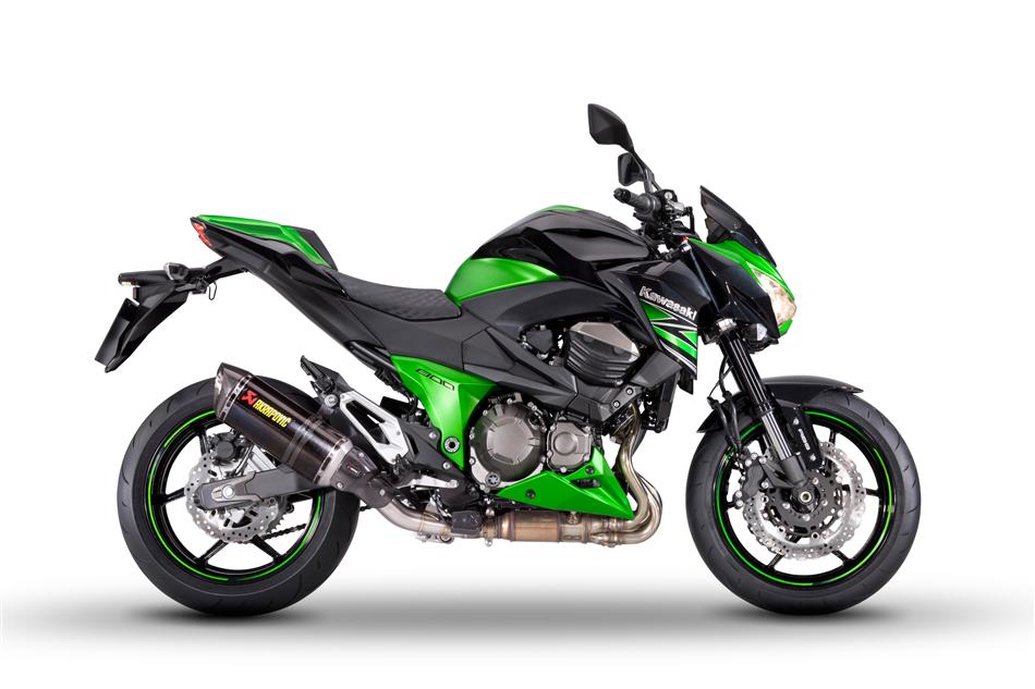 2014 Kawasaki Z800 Performance Edition Akrapovic Exhaust