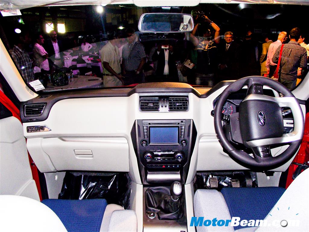 2014 Mahindra Scorpio Dashboard