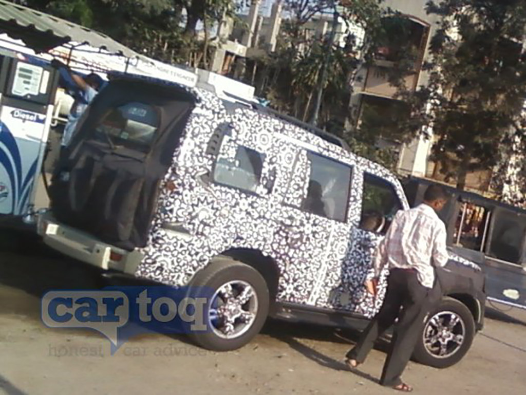 2014 Mahindra Scorpio Facelift Pune Rear