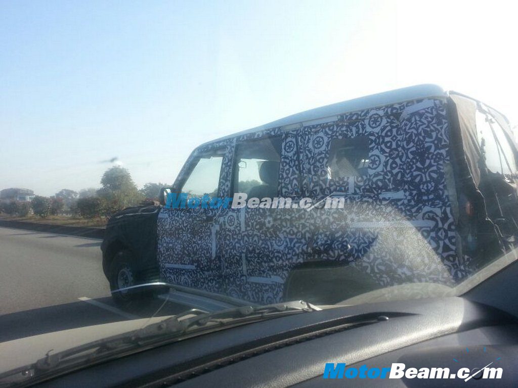 2014 Mahindra Scorpio Spyshot