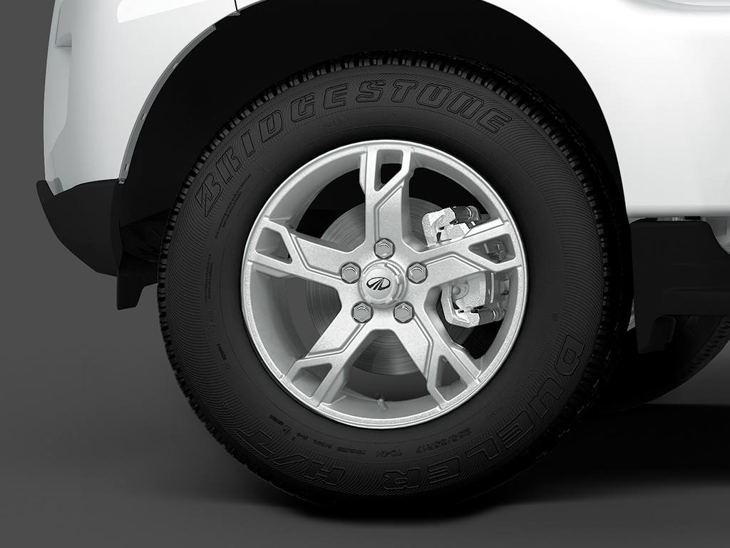 2014 Mahindra Scorpio Studio Shot Alloy Wheel
