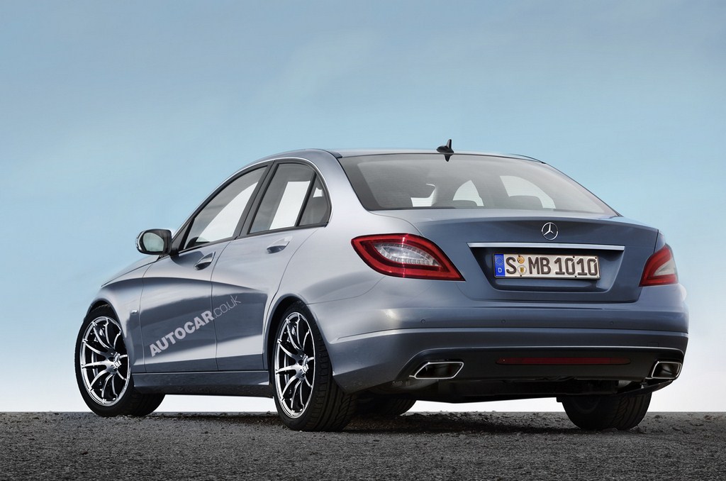 2014 Mercedes Benz C Class Rear