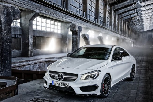 2014-Mercedes Benz CLA45 AMG Front
