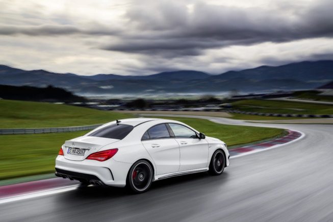 2014 Mercedes Benz CLA45 AMG Rear