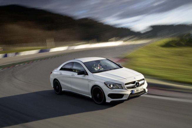 2014 Mercedes Benz CLA45 AMG Side
