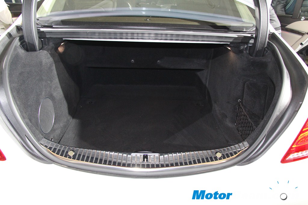 2014 Mercedes S-Class Launch Boot