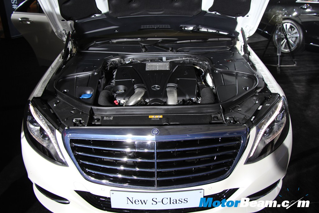 2014 Mercedes S-Class Launch Engine