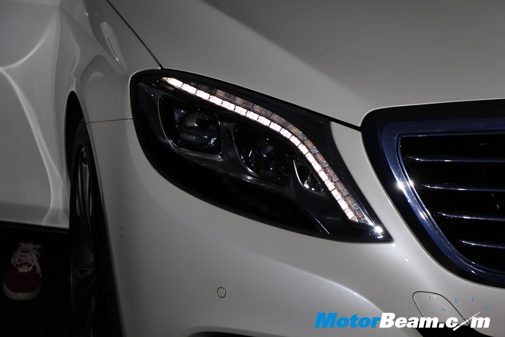 2014 Mercedes S-Class Launch Headlight