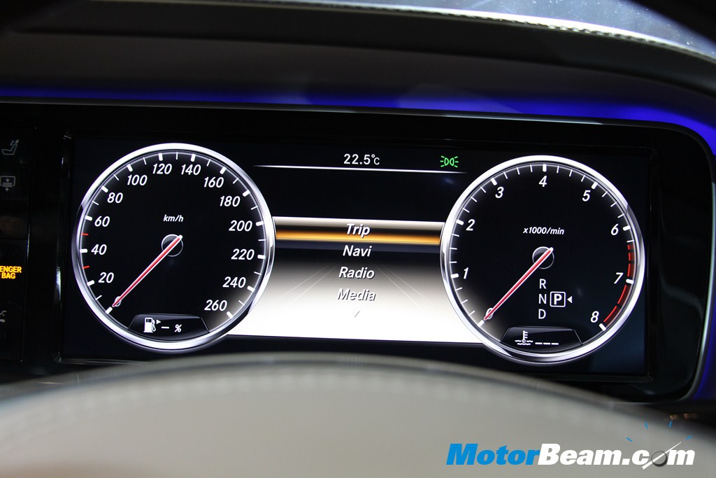 2014 Mercedes S-Class Launch Instrument