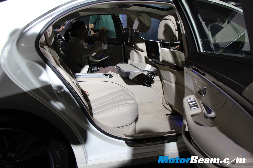 2014 Mercedes S-Class Launch Legroom