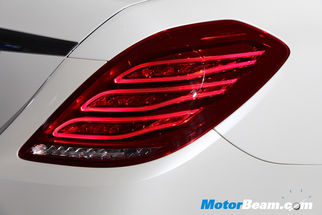 2014 Mercedes S-Class Launch Tail Light