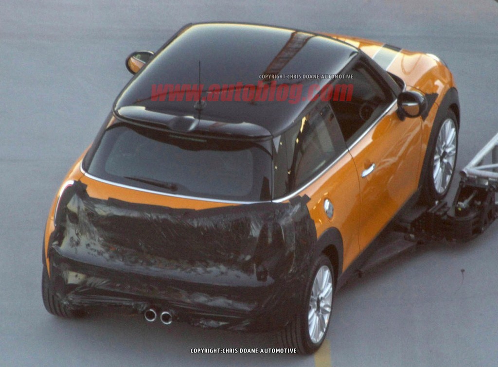 2014 Mini Cooper Spyshot Rear