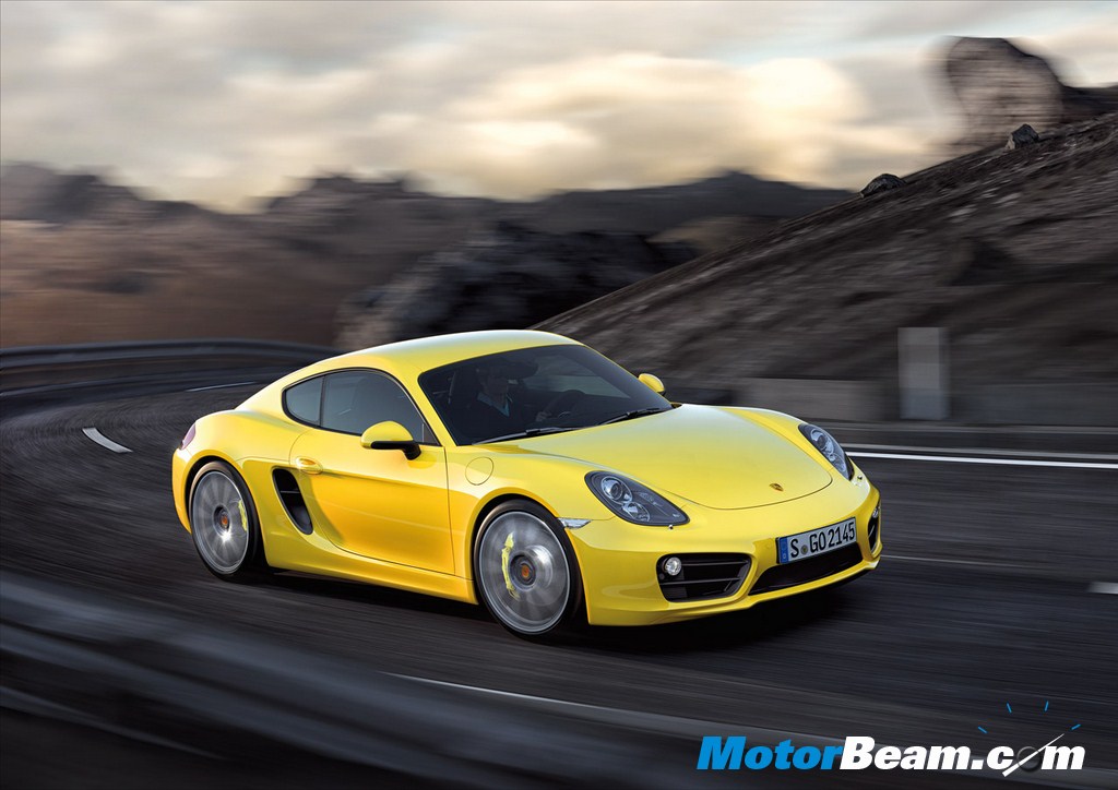 2014 Porsche Cayman Side