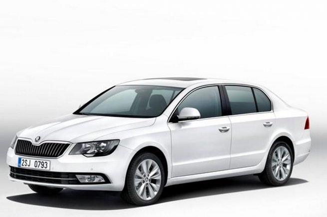 2014 Skoda Superb Facelift Front