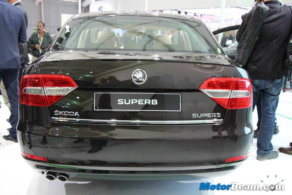 2014 Skoda Superb Rear