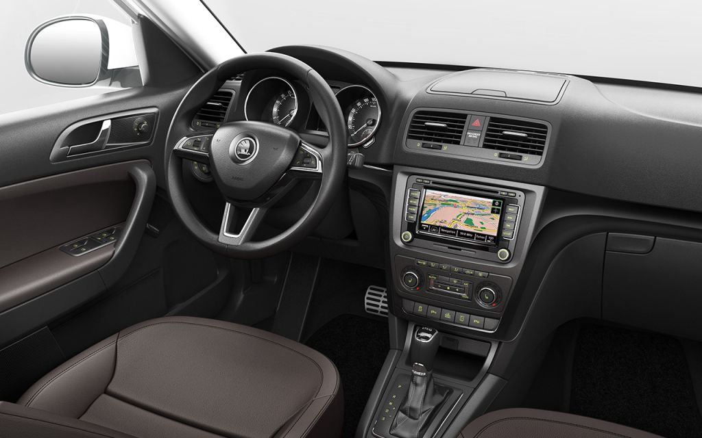 2014 Skoda Yeti Interiors