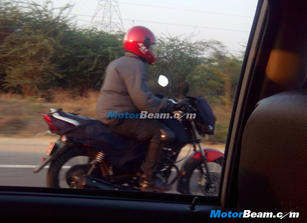 2014 TVS 150cc Spied