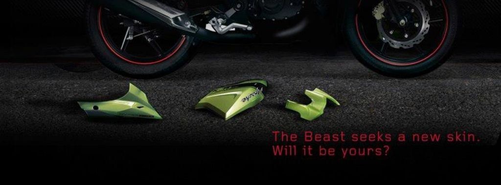 2014 TVS Apache Body Panels