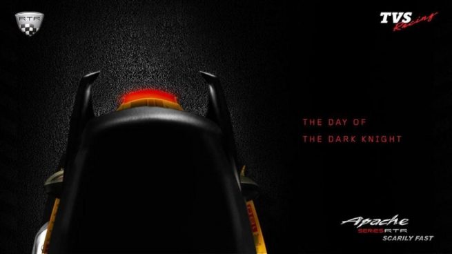 2014 TVS Apache Rear Teaser