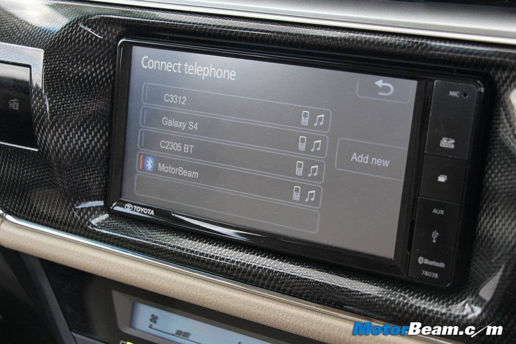 2014 Toyota Corolla Altis Bluetooth Review
