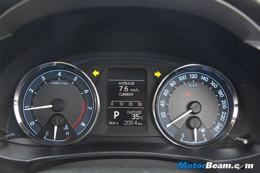 2014 Toyota Corolla Altis Instrument Cluster