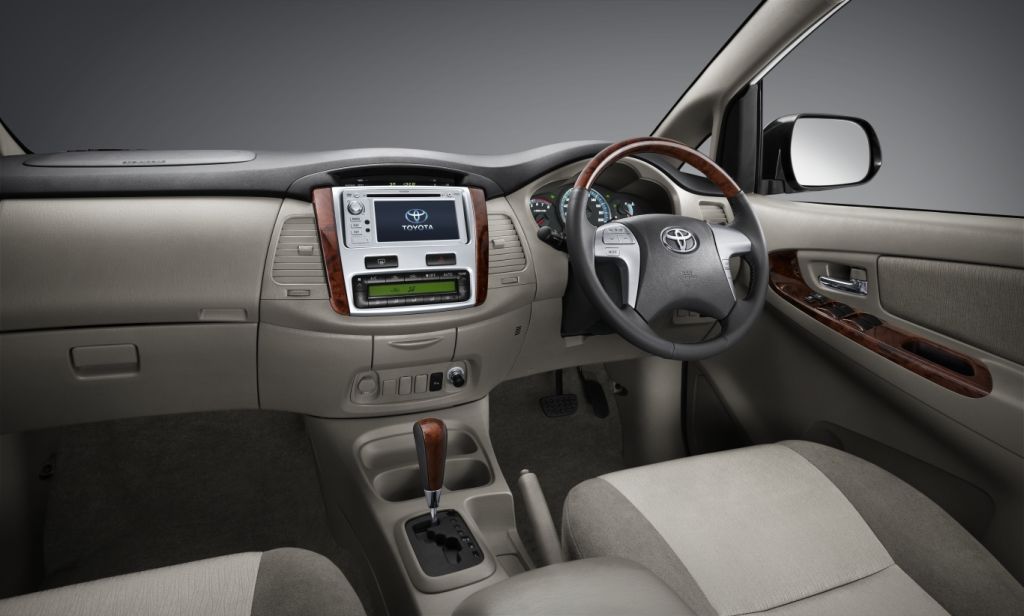 2014 Toyota Innova Facelift Interiors