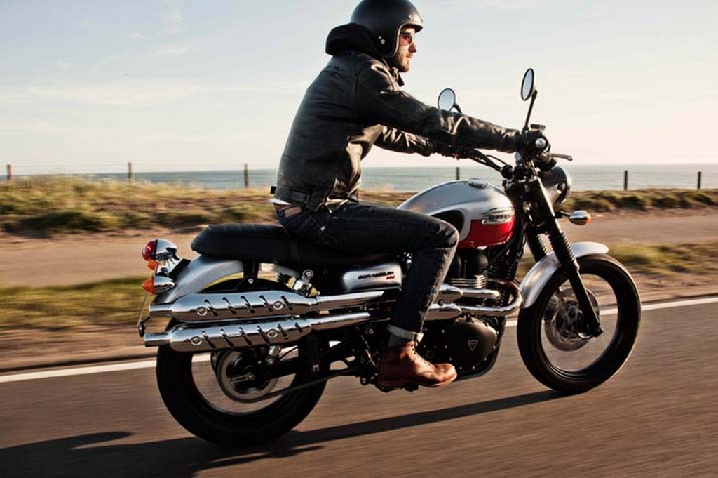 2014 Triumph Scrambler Rear