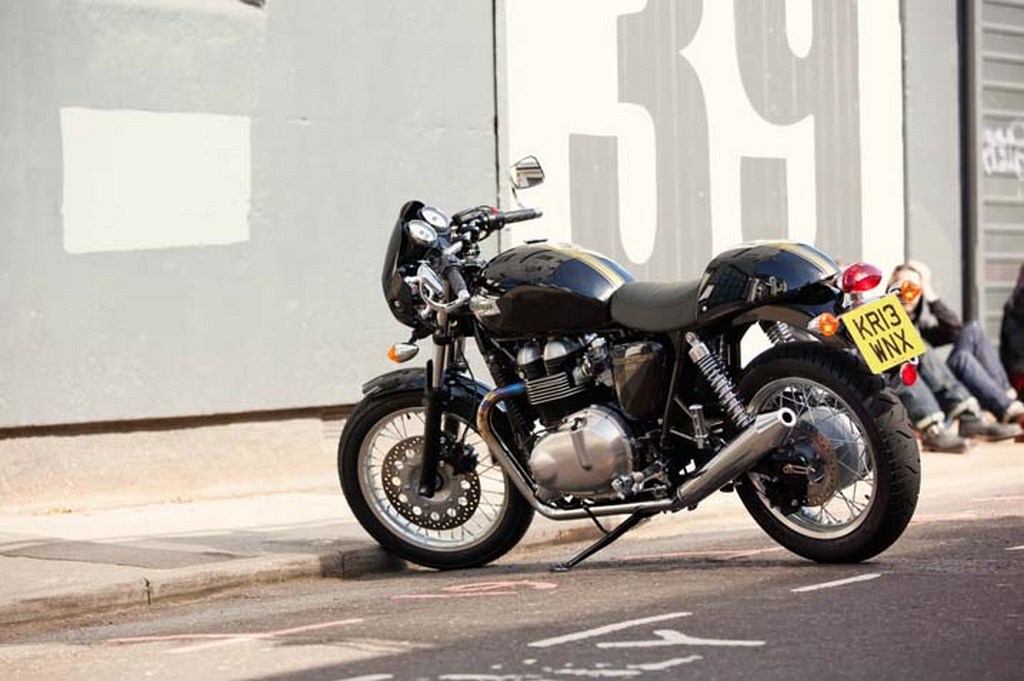 2014 Triumph Thruxton Rear