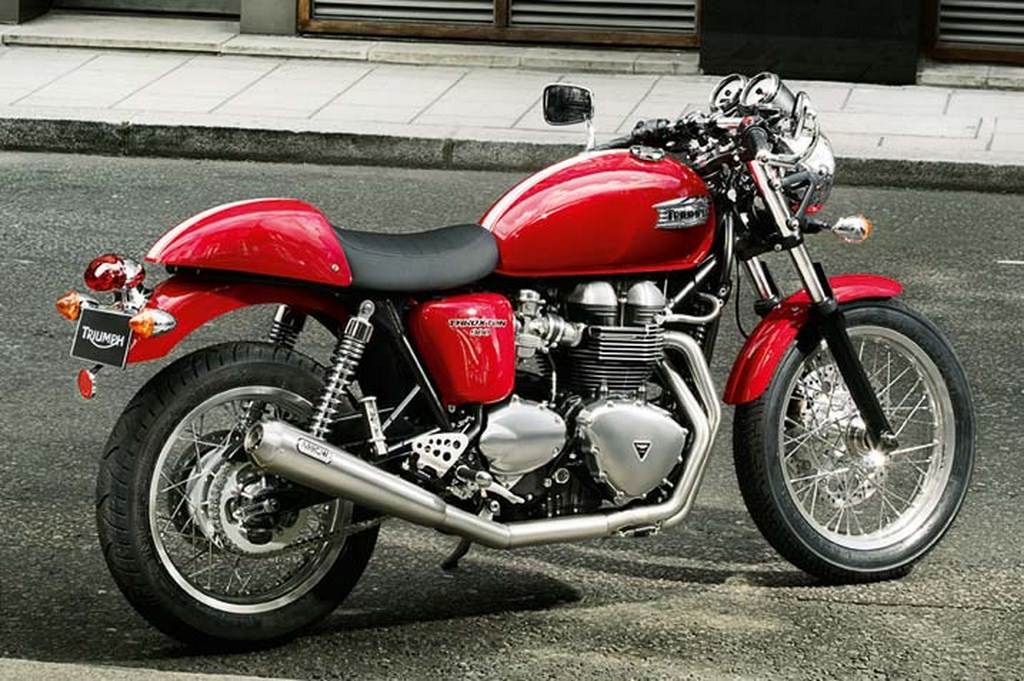 2014 Triumph Thruxton Red