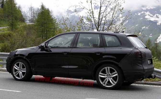 2014 VW Touareg Facelift Side