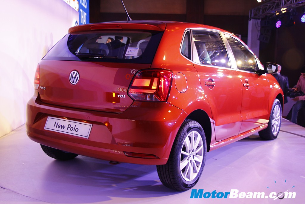 2014 Volkswagen Polo Rear Profile