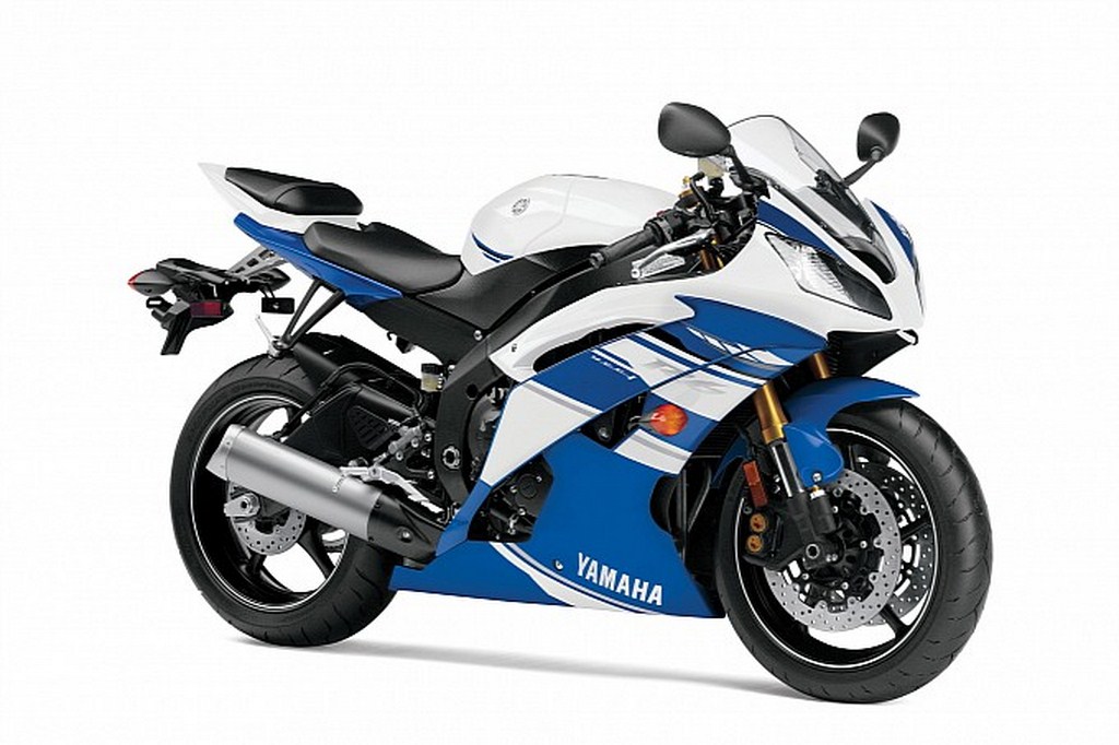 2014 Yamaha R6 Blue Wallpaper