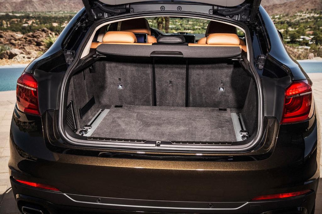 2015 BMW X6 Boot Space