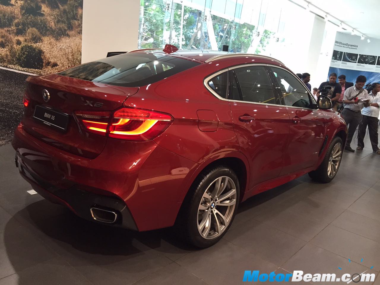 2015 BMW X6 Facelift Rear