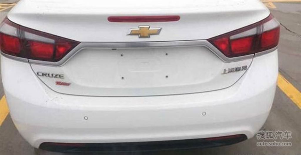 2015 Chevrolet Cruze Spy Shot Rear